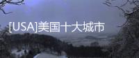 [USA]美國(guó)十大城市中，有七個(gè)沿海！