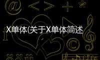 X單體(關于X單體簡述)