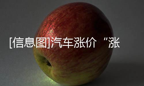 [信息圖]汽車漲價“漲哪了”？
