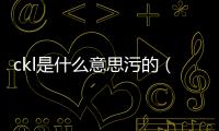ckl是什么意思污的（ckn是什么意思污的）