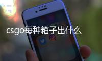 csgo每種箱子出什么刀（csgo箱子對應(yīng)刀）