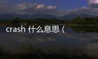 crash 什么意思（crashed是什么意思）