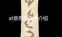 at意思的簡單介紹