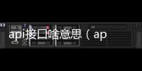 api接口啥意思（api接口是什么意思）