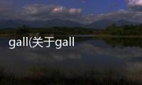 gall(關(guān)于gall簡(jiǎn)述)