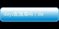 dayz配置高嗎（dayz配置）