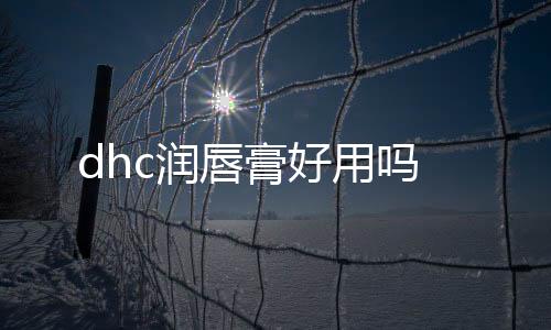 dhc潤唇膏好用嗎