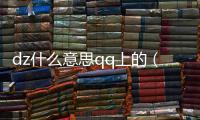 dz什么意思qq上的（qq里mz是什么意思）