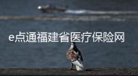 e點通福建省醫療保險網上申報系統，安心保險的百萬醫療保險產品怎么樣