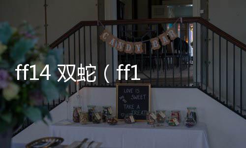 ff14 雙蛇（ff14雙蛇黨討伐筆記）