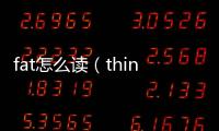 fat怎么讀（thin怎么讀）