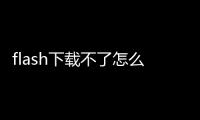 flash下載不了怎么回事（flash下載不）