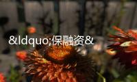 “保融資”組合拳密集出擊,地產股一度上演漲停潮