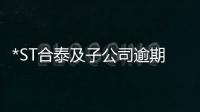 *ST合泰及子公司逾期債務達35.11億元預重整仍在進行