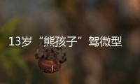 13歲“熊孩子”駕微型車上路 還搭乘3名同學(xué)