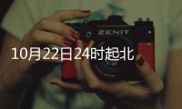 10月22日24時起北京成品油價調整價格表
