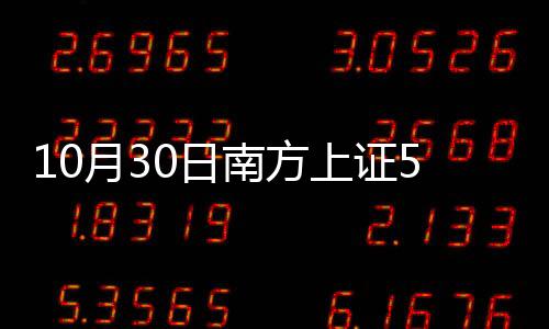 10月30日南方上證50增強C凈值上漲0.31%