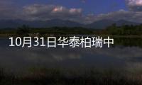 10月31日華泰柏瑞中證500ETF凈值下跌0.32%