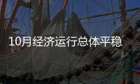 10月經濟運行總體平穩持續恢復