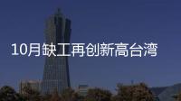 10月缺工再創新高臺灣人力資源機構稱缺工將成常態