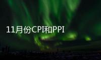 11月份CPI和PPI繼續保持穩定