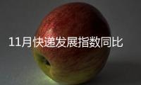 11月快遞發展指數同比提升1.2%