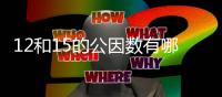 12和15的公因數(shù)有哪些  12和15的公因數(shù)有哪些