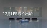 12月LPR報價出爐:1年期和5年期均維持不變