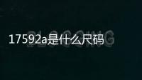17592a是什么尺碼男裝（175 92a）