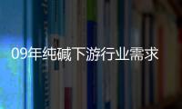 09年純堿下游行業需求旺盛,行業資訊
