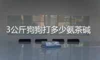 3公斤狗狗打多少氨茶堿