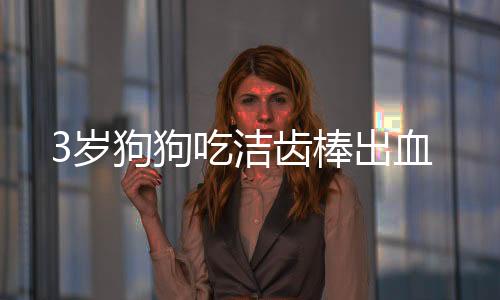 3歲狗狗吃潔齒棒出血