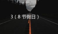 3（8 節假日）