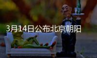 3月14日公布北京朝陽新增3例確診病例活動軌跡詳情