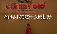 2個(gè)月小狗吃什么奶粉好嗎