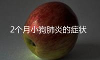 2個月小狗肺炎的癥狀
