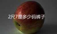 2尺7是多少碼褲子