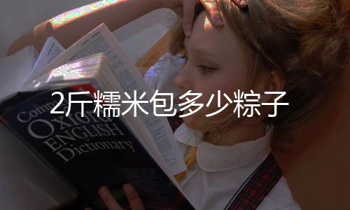 2斤糯米包多少粽子