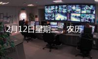 2月12日星期三，農歷正月十五，工作愉快，平安喜樂