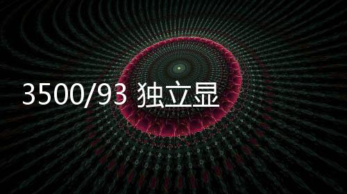 3500/93 獨立顯示儀