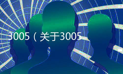 3005（關于3005的基本情況說明介紹）