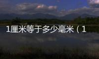 1厘米等于多少毫米（1分米等于多少厘米）