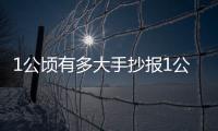 1公頃有多大手抄報(bào)1公頃有多大