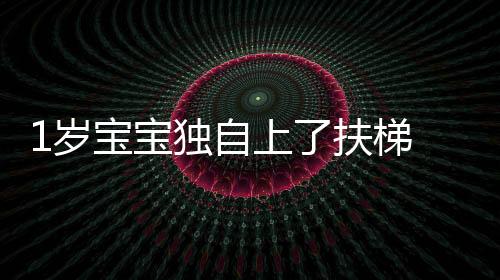 1歲寶寶獨自上了扶梯 熱心乘客發現緊急抱下