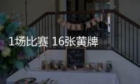 1場比賽 16張黃牌 歐洲杯上演史上最激烈對決