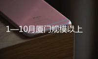 1—10月廈門規(guī)模以上工業(yè)同比增長3.5%