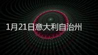 1月21日意大利自治州博爾扎諾疫情最新消息