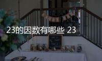 23的因數有哪些 23的因數有多少