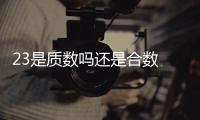 23是質(zhì)數(shù)嗎還是合數(shù) 23是質(zhì)數(shù)嗎