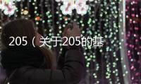 205（關于205的基本情況說明介紹）